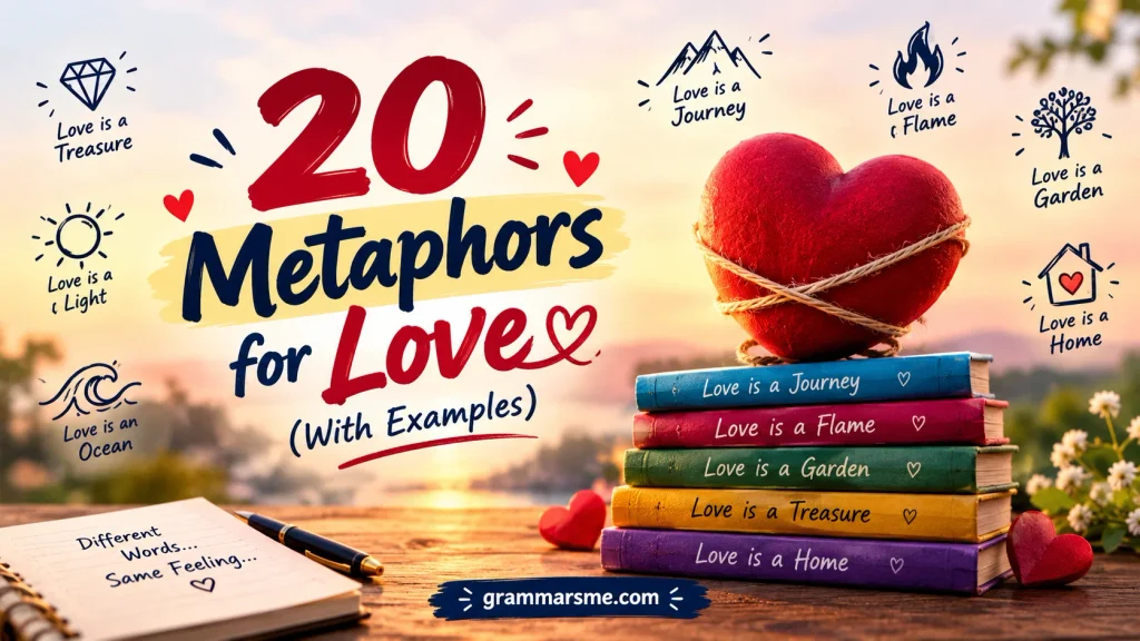 20 Metaphors for Love (With Examples)