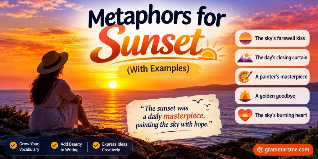 Metaphors for Sunset (With Examples)