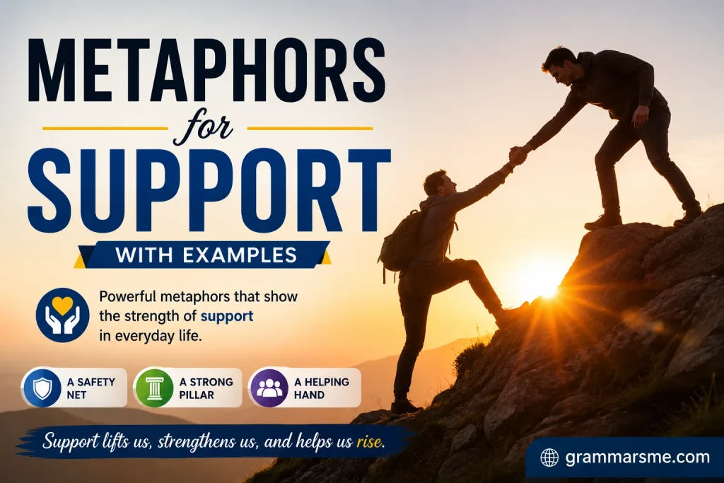 Metaphors for Support (With Examples)