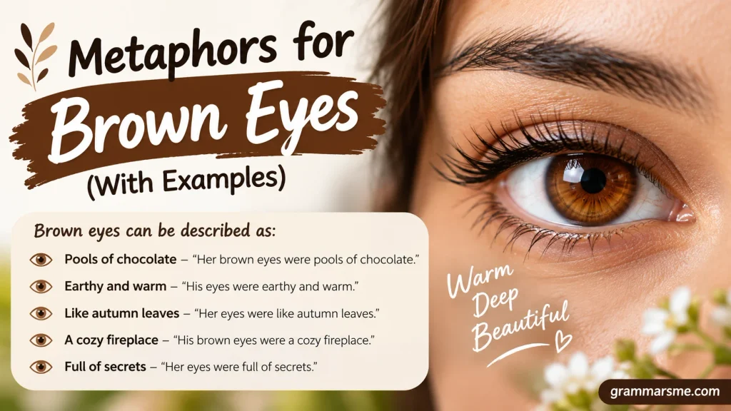 Metaphors for Brown Eyes