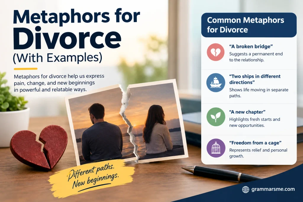 Metaphors for Divorce