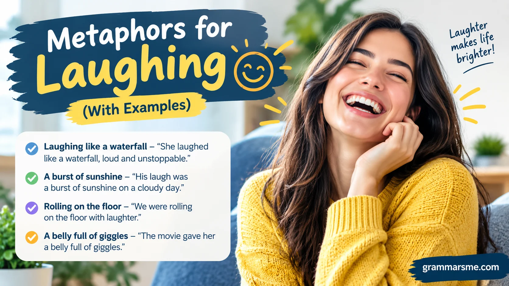Metaphors for Laughing