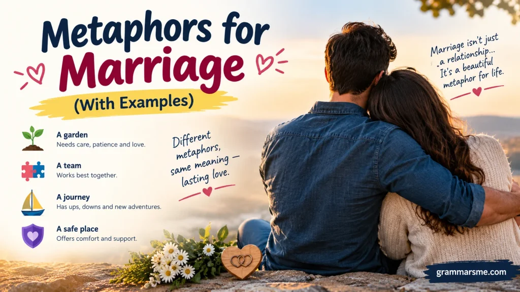 Metaphors for Marriage