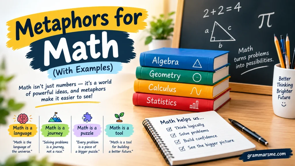 Metaphors for Math