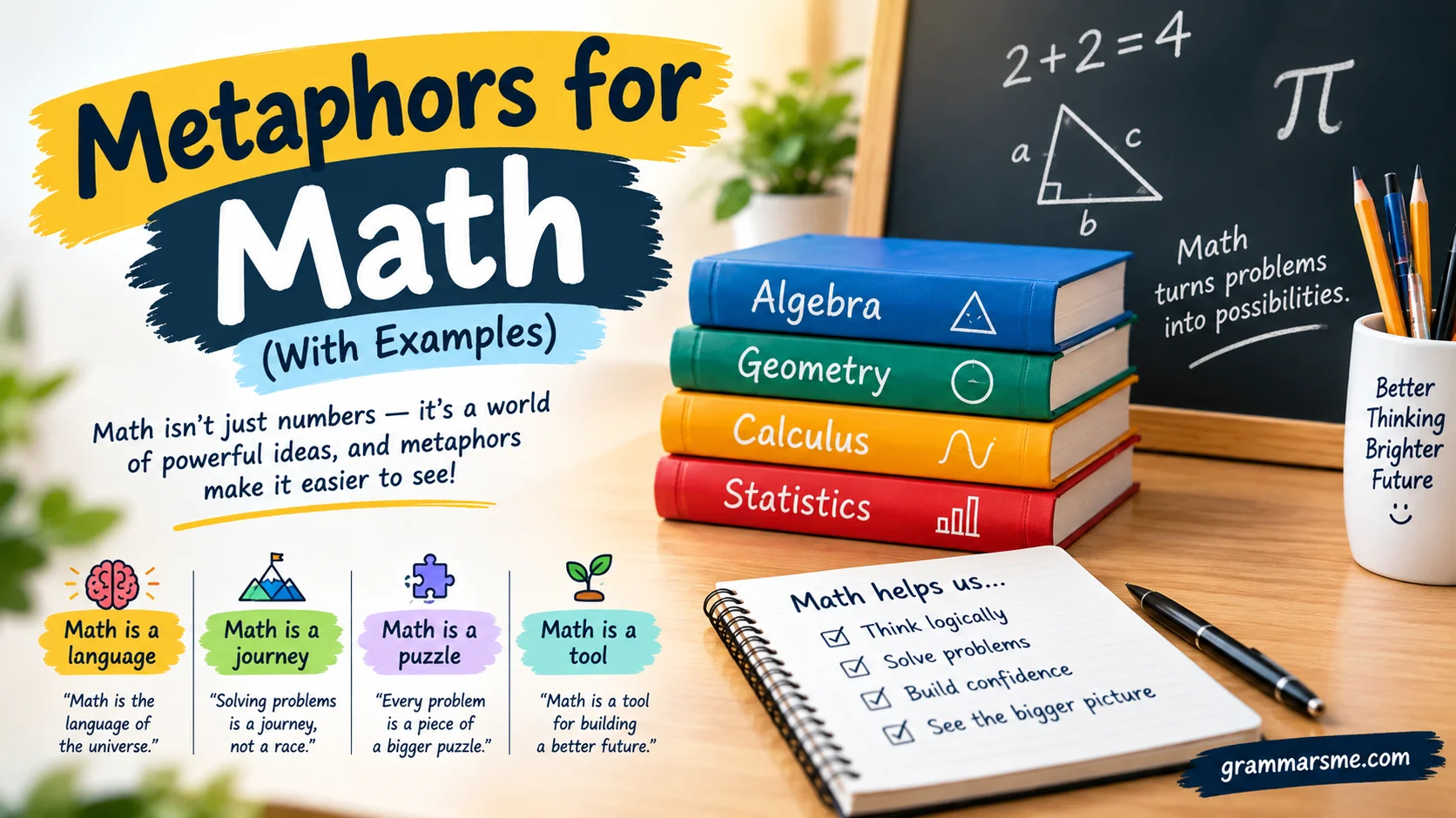 Metaphors for Math