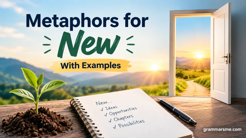 Metaphors for New (With Examples)