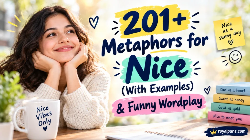 Metaphors for Nice (With Example)