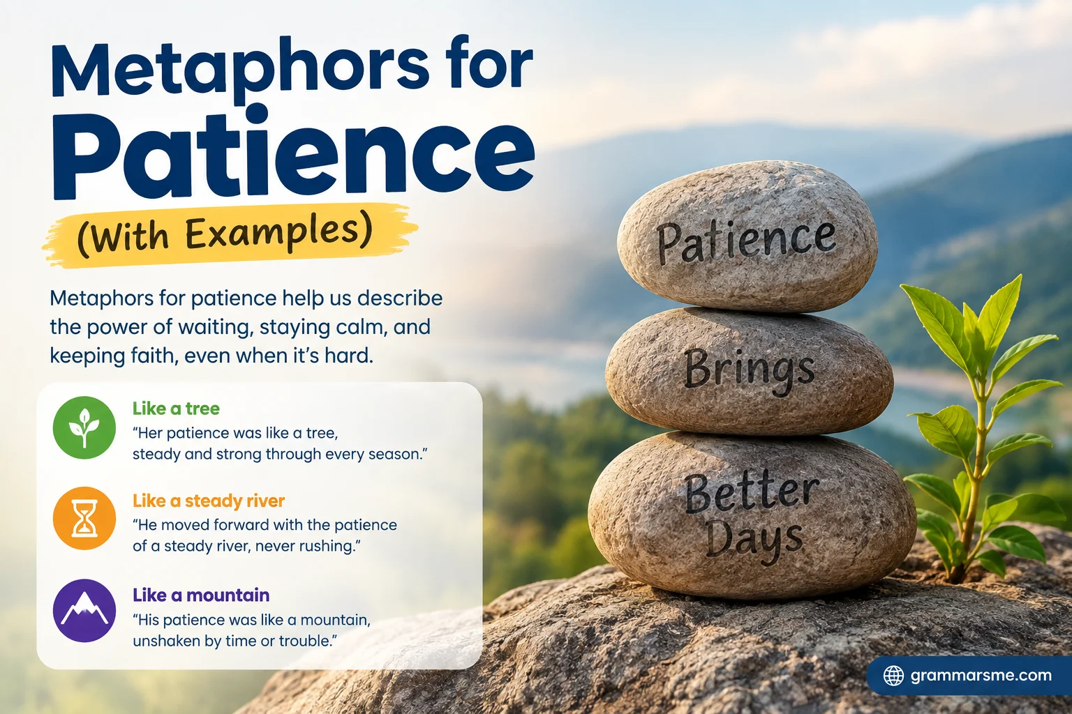 Metaphors for Patience (With Examples)