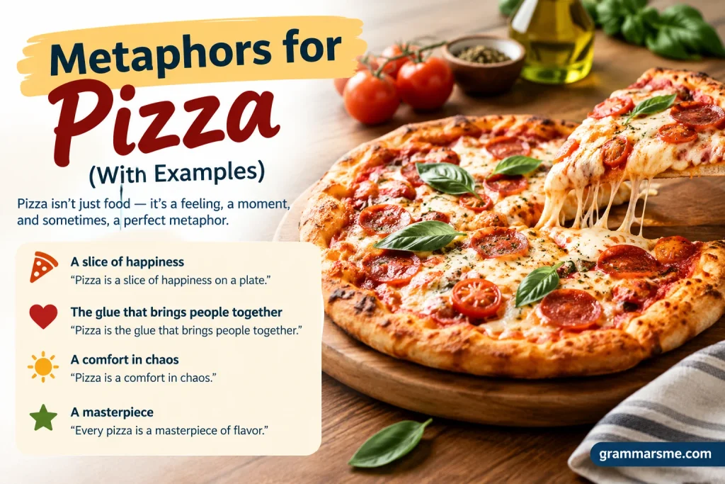 Metaphors for Pizza (With Examples)