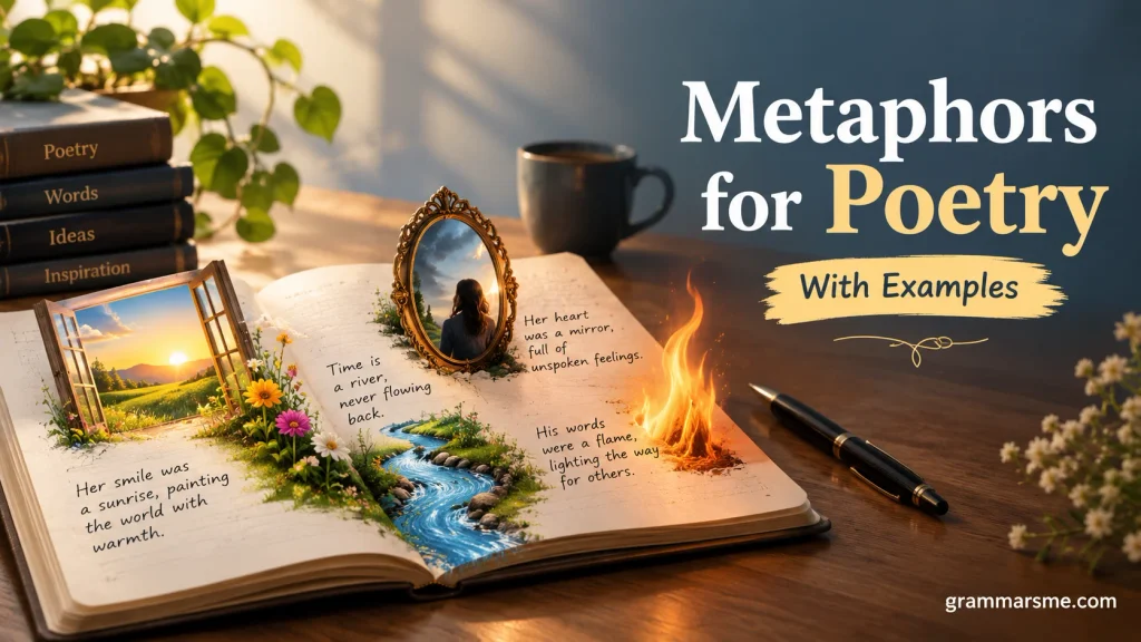 Metaphors for Poetry (With Examples)