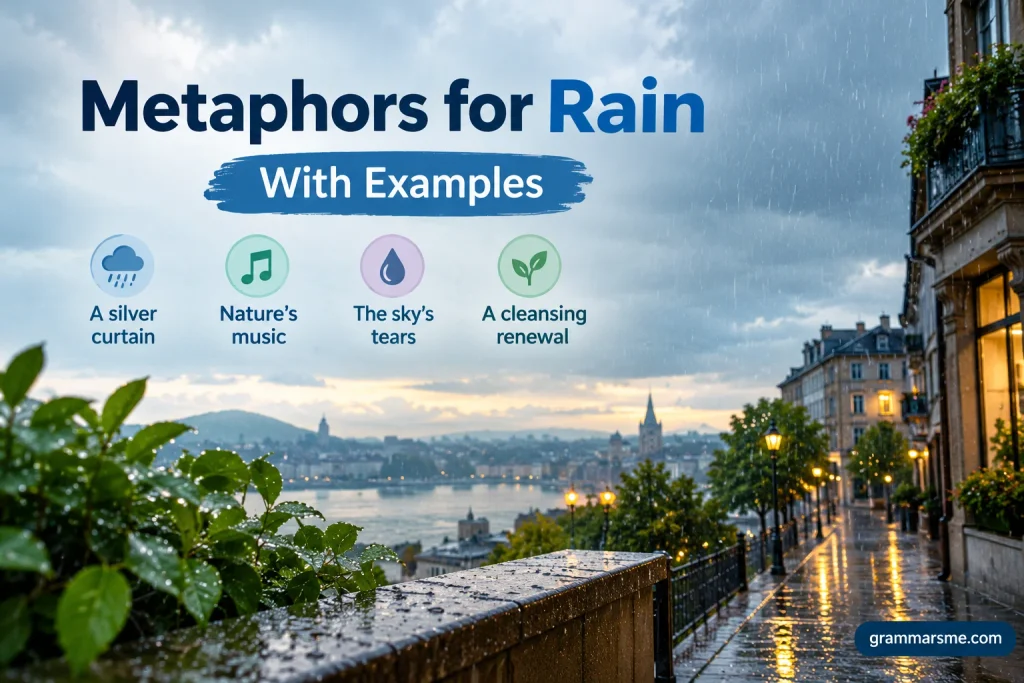 20 Metaphors for Rain (With Examples)
