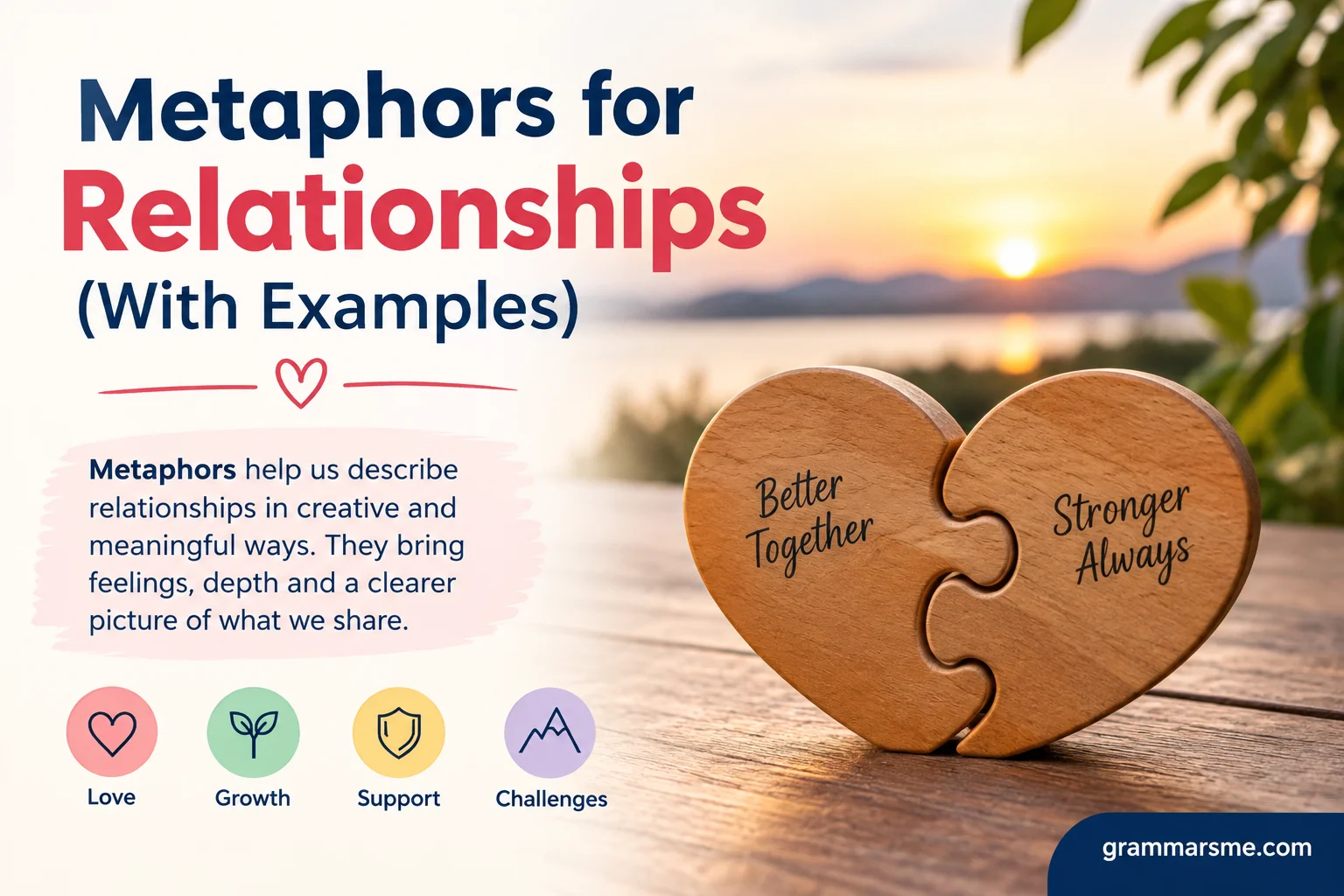 20 Metaphors for Relationships (With Examples)