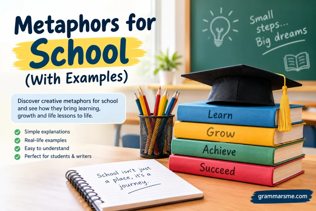 20 Metaphors for School (With Examples)
