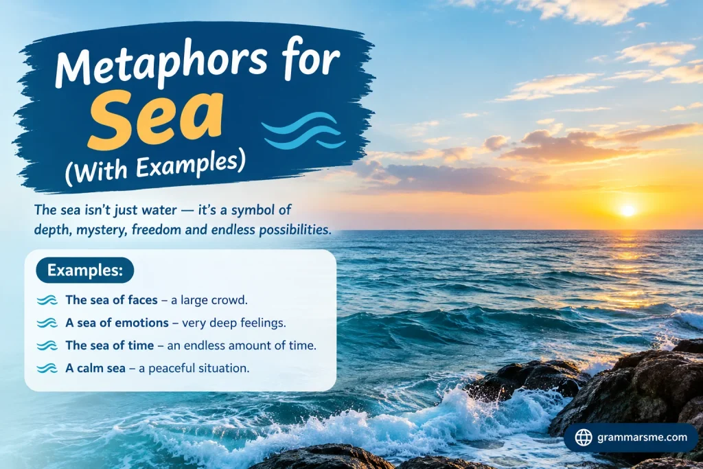 Metaphors for Sea (With Examples)