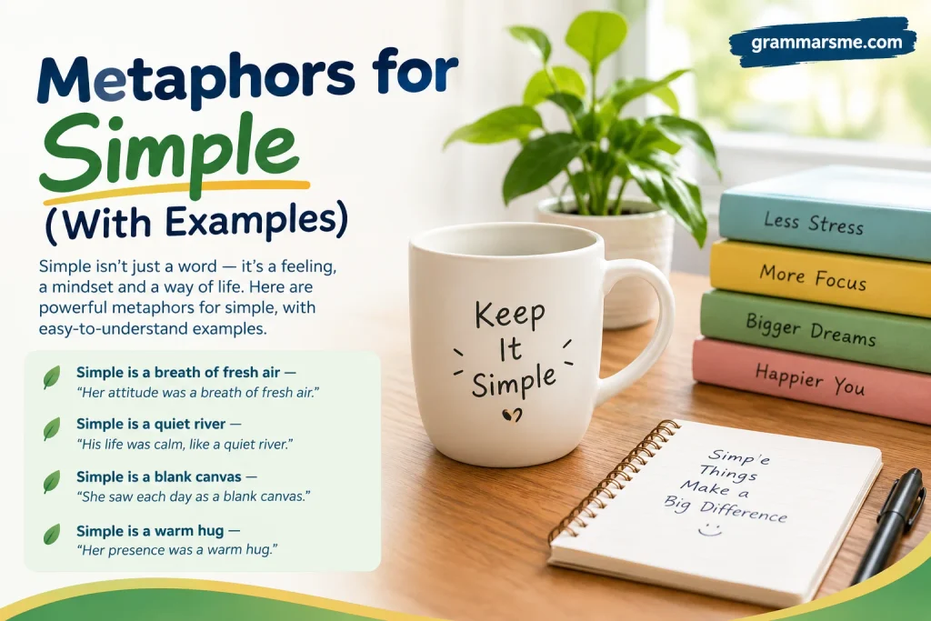 Metaphors for Simple (With Examples)