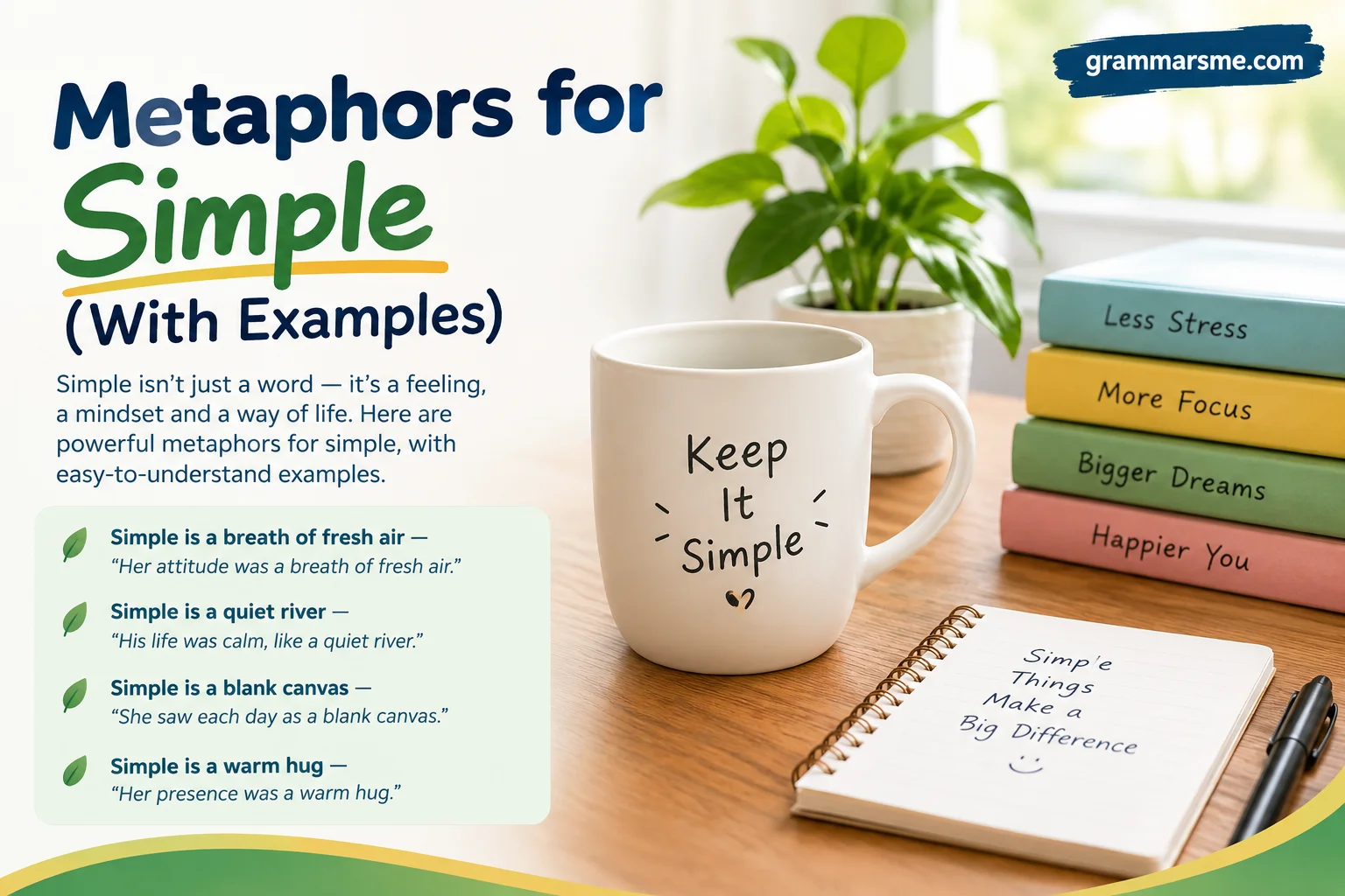 Metaphors for Simple (With Examples)