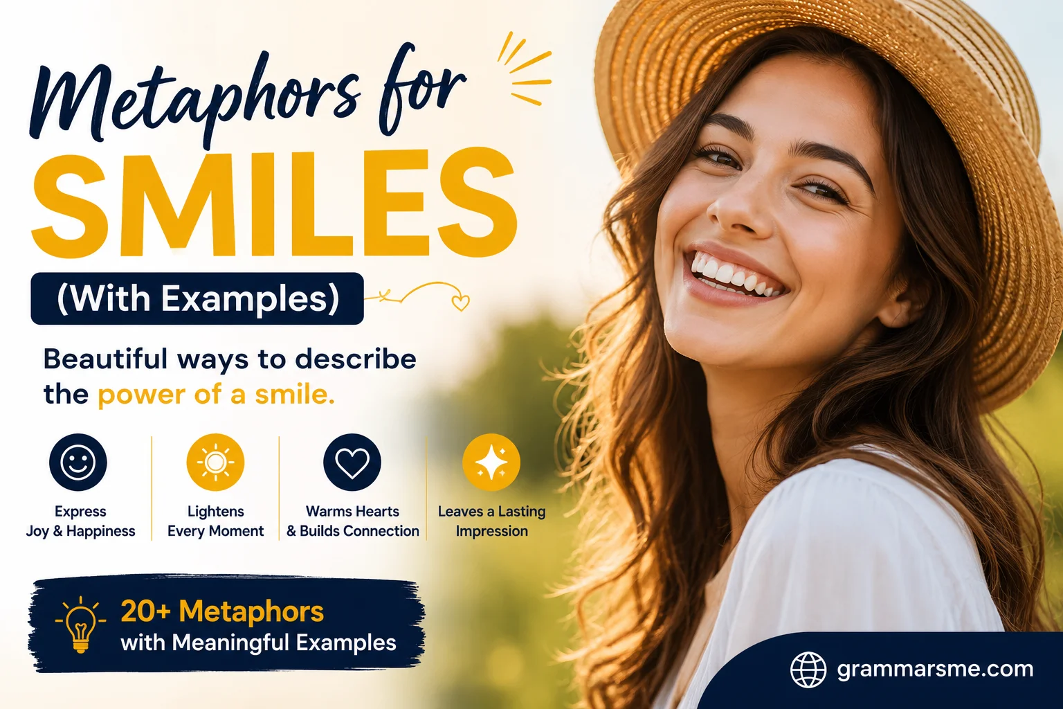 Metaphors for Smiles (With Examples)