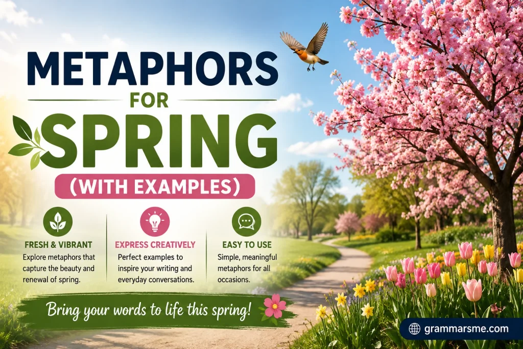 Metaphors for Spring (With Examples)